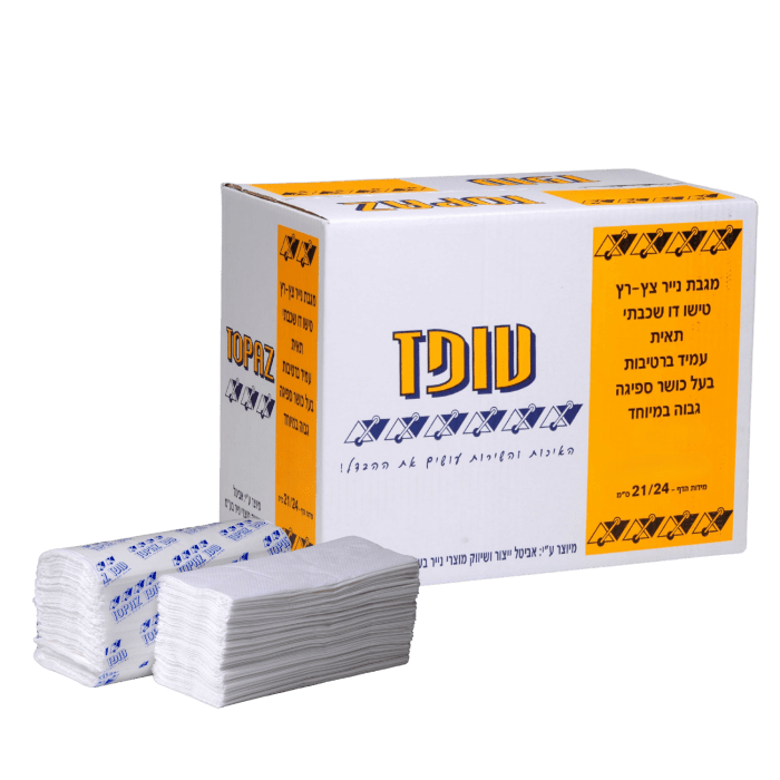 מגבת נייר צץ רץ טישו תאית 4000 יח' - Clean Spot קלין ספוט