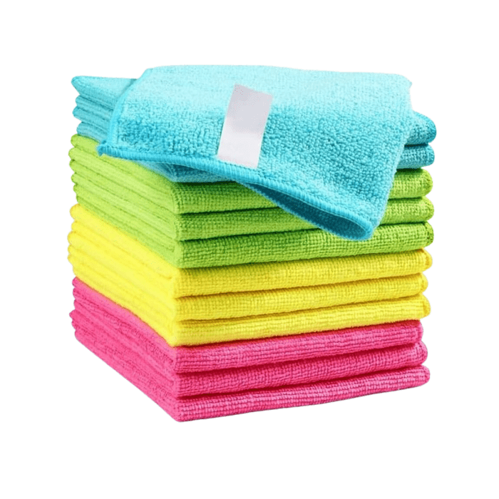 מטליות שיש מיקרופייבר 12 יח' - Clean Spot קלין ספוט