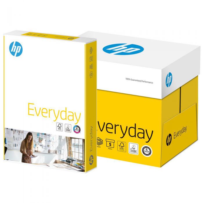 נייר צילום A4 לבן 500 דף | 5 חבילות במארז HP Everyday - Clean Spot קלין ספוט