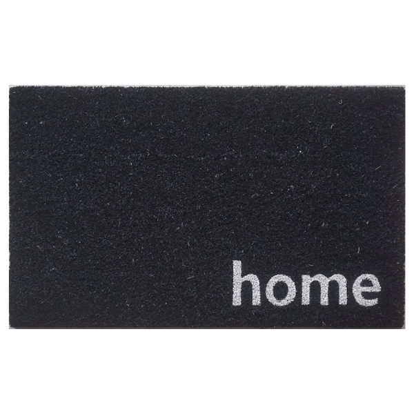 שטיח כניסה 45X75 PVC ס”מ home שחור - Clean Spot קלין ספוט