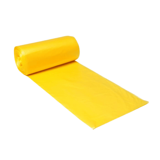 שקית אשפה לפח גדול 75/90 HD צהוב עבה במיוחד - Clean Spot קלין ספוט