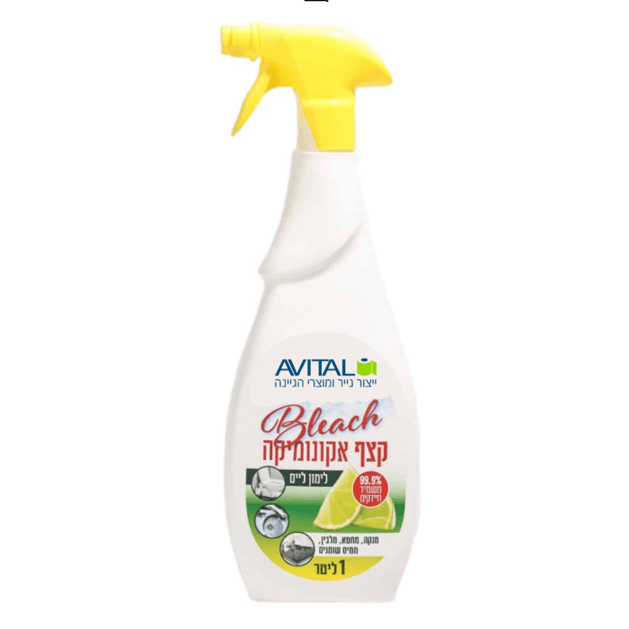 תרסיס קצף אקונומיקה 1 ליטר בניחוח לימון Eco-Tal - Clean Spot קלין ספוט