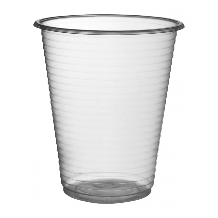 כוס פלסטיק 200 מ"ל קשיחה - 3000 יח' - Clean Spot קלין ספוט