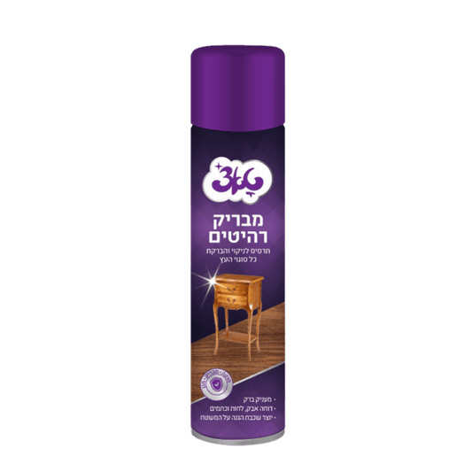 תרסיס מבריק רהיטים 400 מ"ל טאצ' - Clean Spot